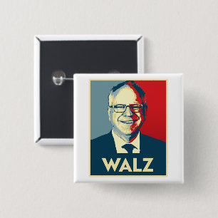 Tim Walz Button