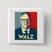 Tim Walz Button (Vorderseite)