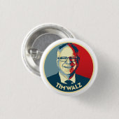 Tim Walz Button (Vorne & Hinten)