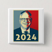 Tim Walz Button (Vorderseite)
