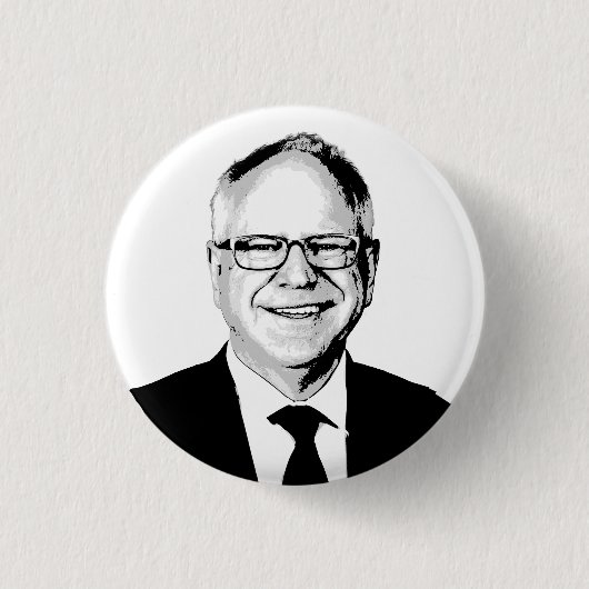 Tim Walz Button (Vorderseite)