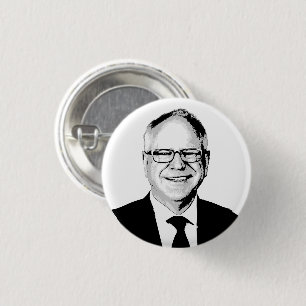 Tim Walz Button
