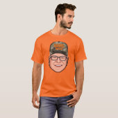 Tim Walz Camouflage Hat T-Shirt (Vorne ganz)