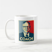 Tim Walz COACH Kaffeetasse (Links)