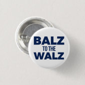 Tim Walz Fan Club Button (Vorne & Hinten)