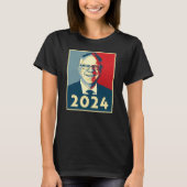 Tim Walz Fan Club T-Shirt (Vorderseite)