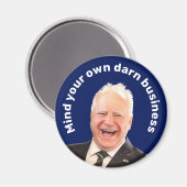 Tim Walz für sich Magnet (Vorderseite/Rückseite)