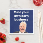 Tim Walz für sich Serviette (Beispiel)