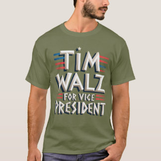 TIM WALZ FÜR VP T - Shirt der Männer