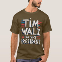 TIM WALZ FÜR VP T - Shirt der Männer