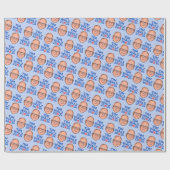 Tim Walz Geschenkpapier (Flach)