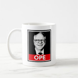 Tim Walz OPE Kaffeetasse