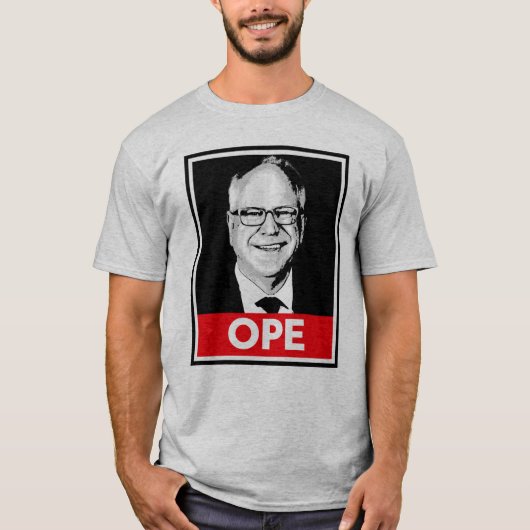 Tim Walz OPE T-Shirt (Vorderseite)