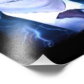 Tim Walz Retro 90er Fotodruck (Ecke)