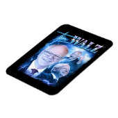 Tim Walz Retro 90er Magnet (Linke Seite)