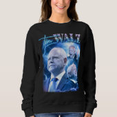 Tim Walz Retro 90er Stil Sweatshirt (Vorderseite)