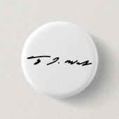 Tim Walz Signature Button (Vorderseite)