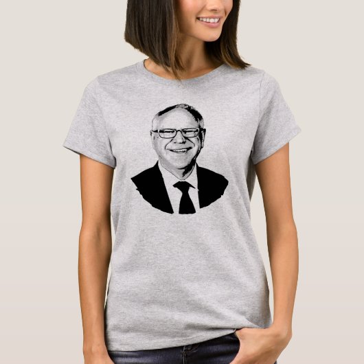 Tim Walz T-Shirt (Vorderseite)