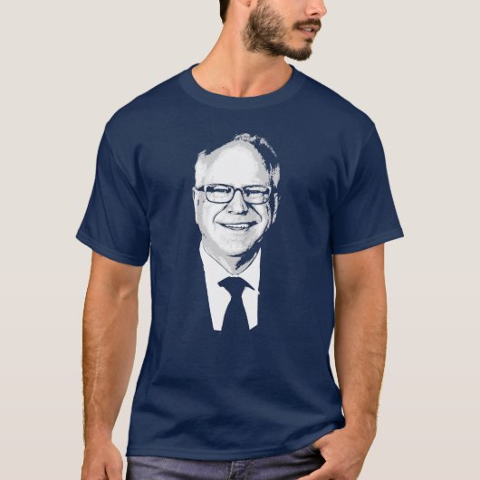 Tim Walz T-Shirt (Vorderseite)