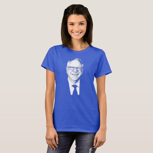 Tim Walz T-Shirt (Vorne ganz)