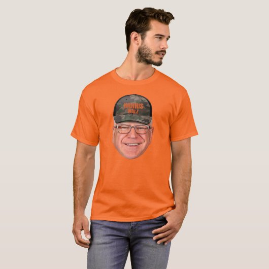 Tim Walz T-Shirt (Vorne ganz)