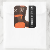 Timandben-Aufkleber Quadratischer Aufkleber (Tasche)