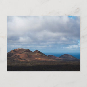 Timanfaya-Nationalpark Feiertagspostkarte