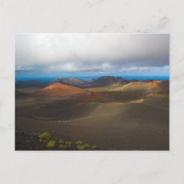 Timanfaya-Nationalpark Feiertagspostkarte