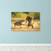 Timbavati River, Kruger Nationalpark, Limpopo Leinwanddruck (Insitu (Holzboden))