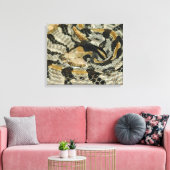 Timber Rattlesnake Coil Leinwanddruck (Insitu (Wohnzimmer))