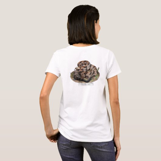 Timber Rattlesnake T-Shirt (Schwarz voll)