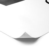 Timber Wolf #1 Canis lupus Poster (Ecke)