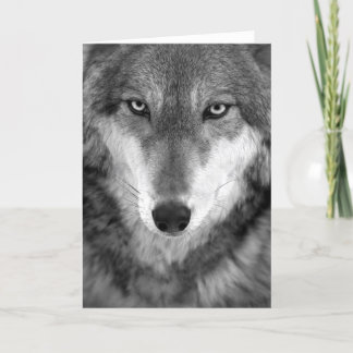 Timber Wolf #1-Greeting card Karte