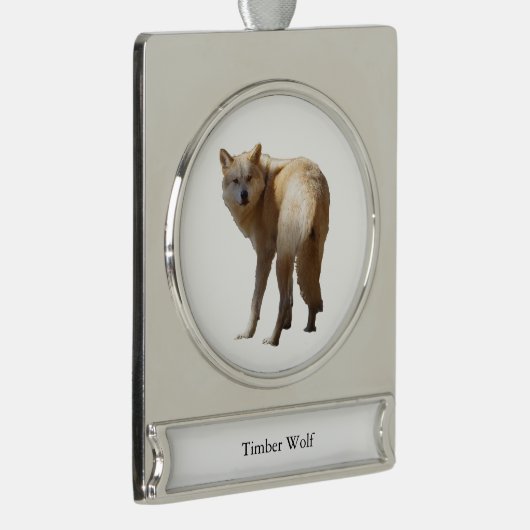 Timber Wolf banner ornament (Rechts)