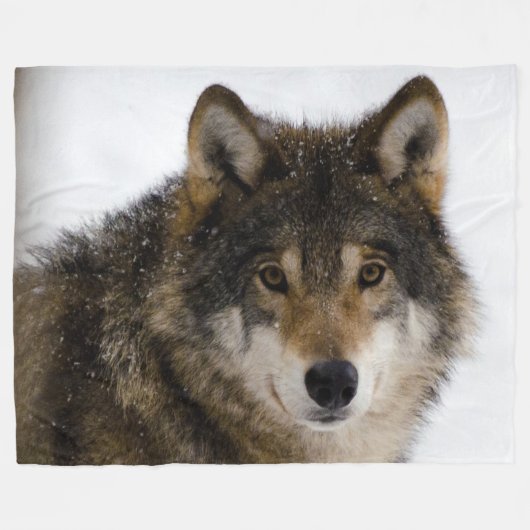 TIMBER WOLF FLEECEDECKE (Vorderseite (Horizontal))