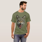 Timber Wolf Große Seite T-Shirt (Vorne ganz)