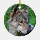 Timber Wolf Keramikornament (Vorne)