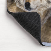 Timber Wolf Mouse Pad Mousepad (Ecke)