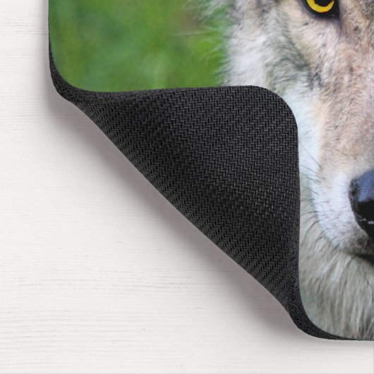 Timber Wolf Mouse Pad Mousepad (Ecke)