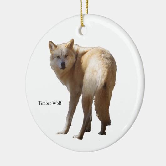 Timber Wolf ornament (Links)