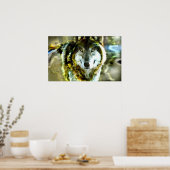 Timber-Wolf-Poster von JungleWalk.com Poster (Küche)