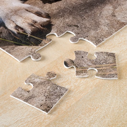 Timber Wolf Puzzle (Seite)
