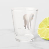 Timber Wolf Schnapsglas (Rückseite)