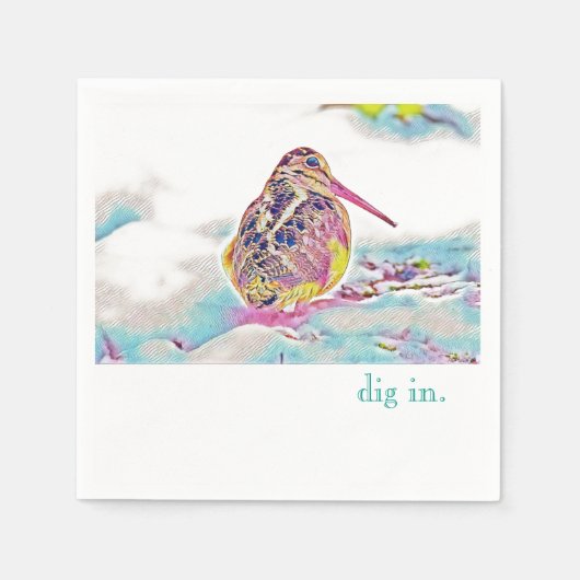 Timberdoodle Napkins Serviette (Vorderseite)