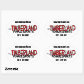 Timberland Oval Stickers (Blatt)