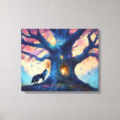 Timberland Wolf Leinwanddruck (Vorderseite)