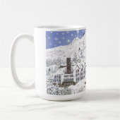 Timberline-Häuschen Kaffeetasse (Links)