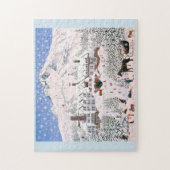 Timberline-Häuschen-Puzzlespiel Puzzle (Vertikal)