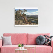 Timberline im Mammoth-Wappen Leinwanddruck (Insitu (Wohnzimmer))