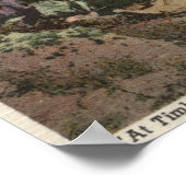 Timberline im Mammoth-Wappen Poster (Ecke)